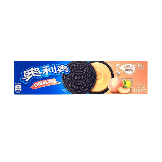 Oreo Sandwich Biscuit White Peach 97g